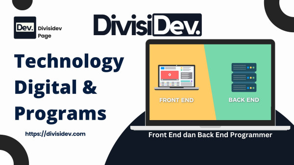 6 Perbedaan Front End dan Back End Programmer
